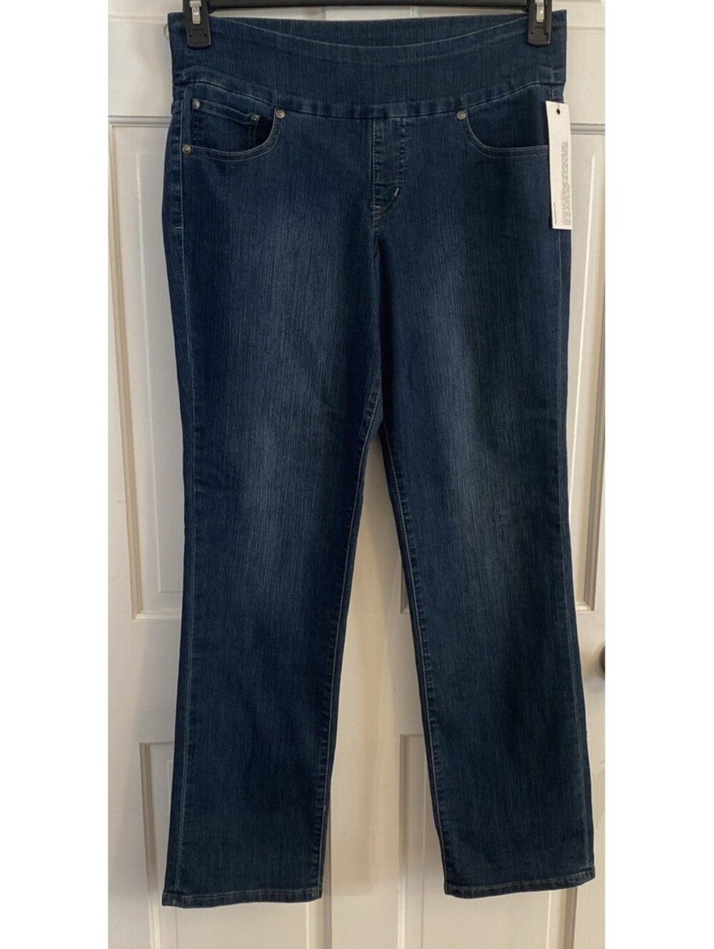 NWT Jag Jeans Womens Dark Blue High Rise Straight Jeans Size 16